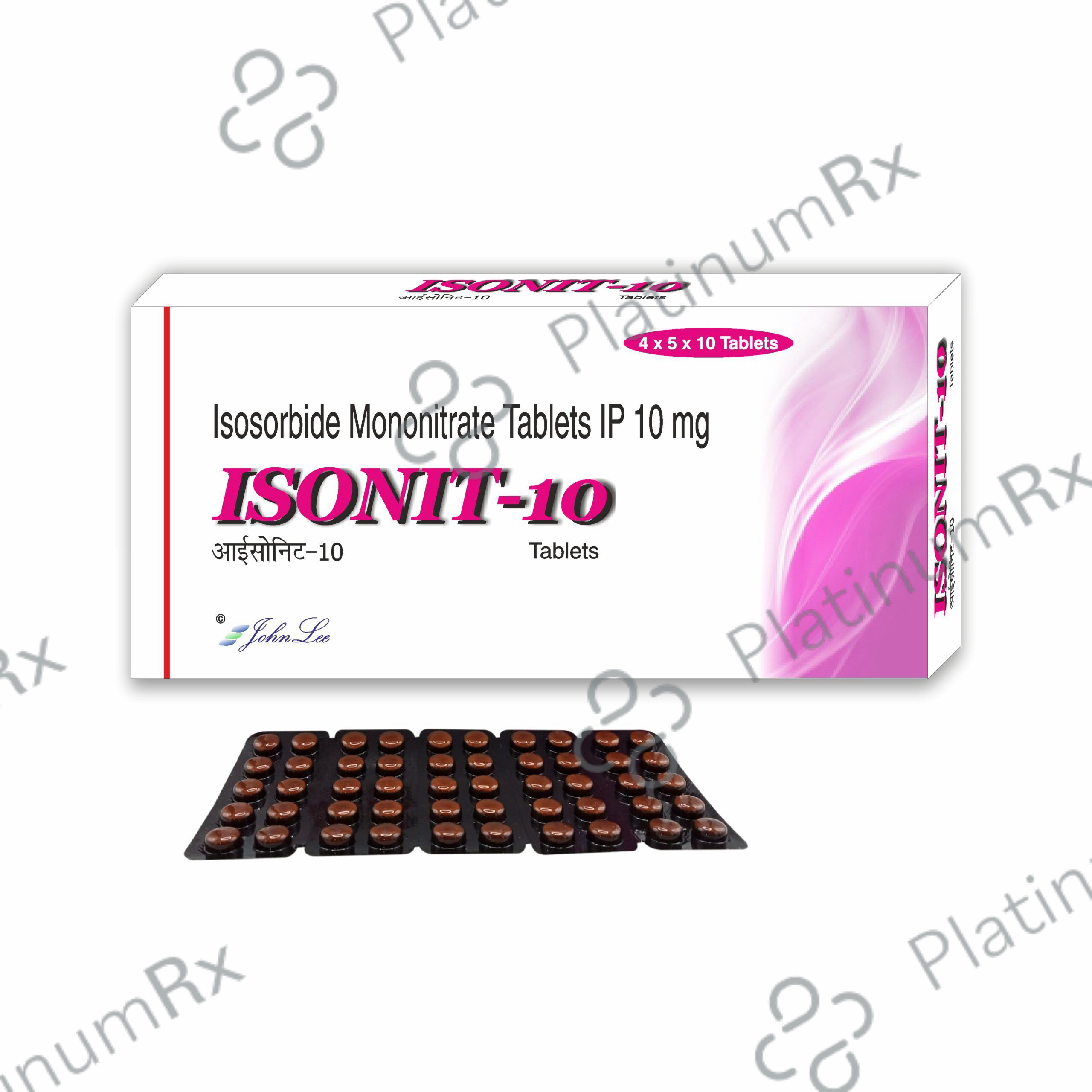 Isonit 10mg Tablet