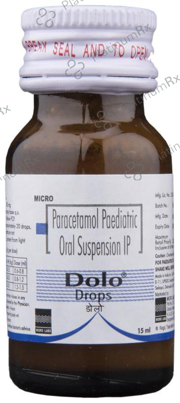 Dolo 100mg Oral Suspension 15ml