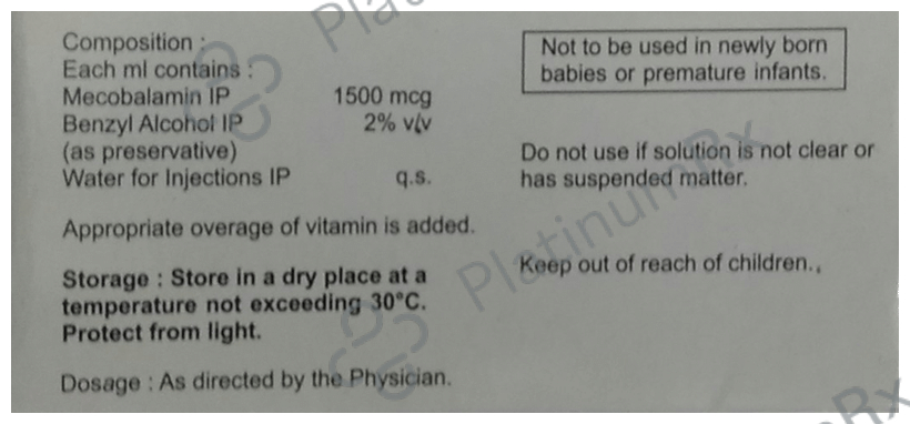Nurokind OD 1500mcg Injection 1ml