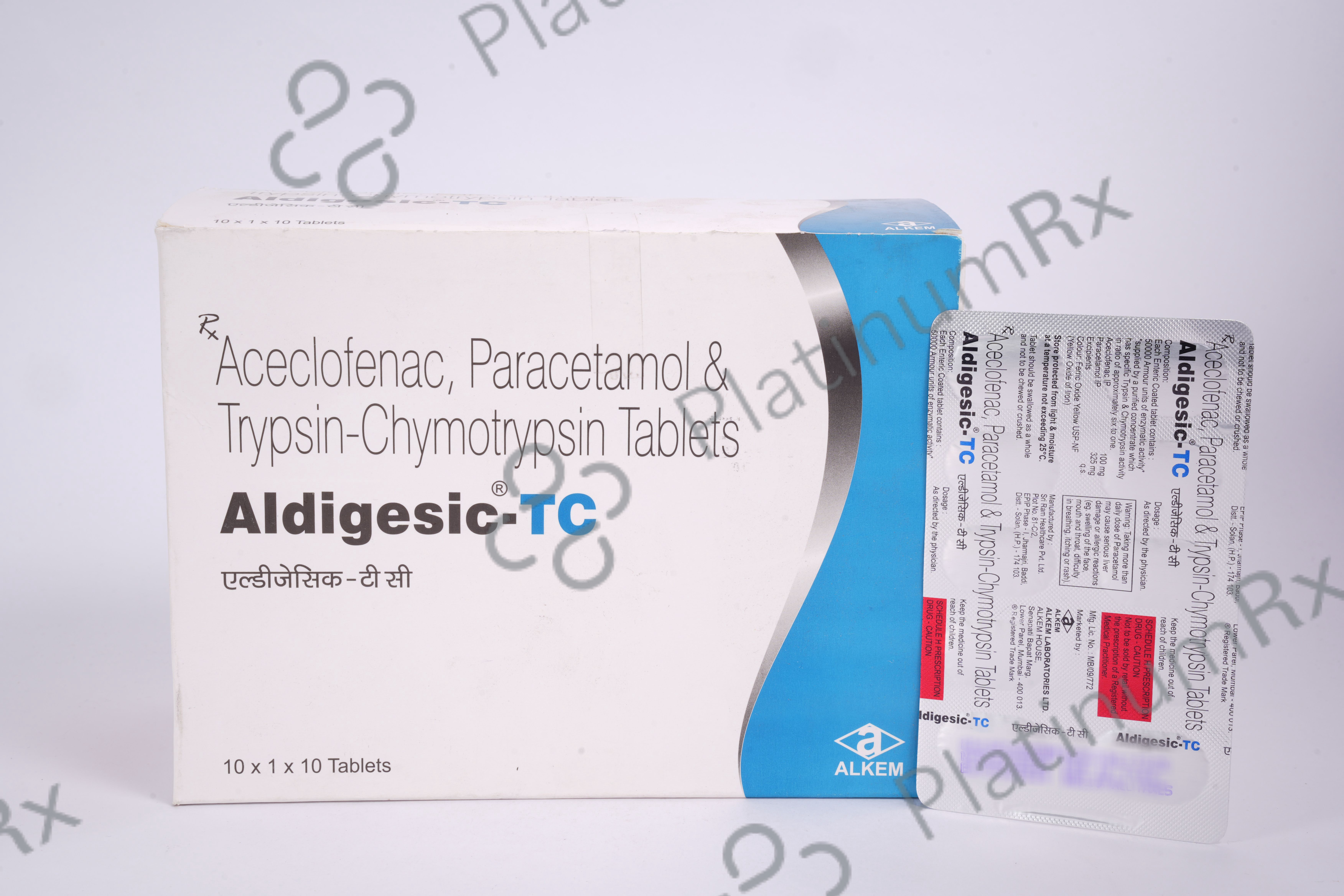 Aldigesic TC 100/325mg/50000AU Tablet 10s