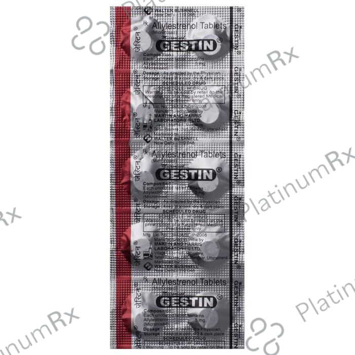 Gestin 5mg Tablet 10s