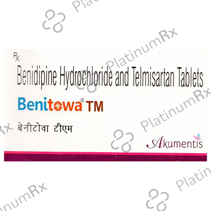 Benitowa TM 4/40mg Tablet 15s