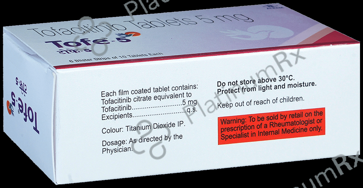 Tofe 5mg Tablet 10s