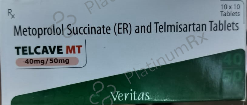Telcave MT 40/50mg Tablet ER 10s