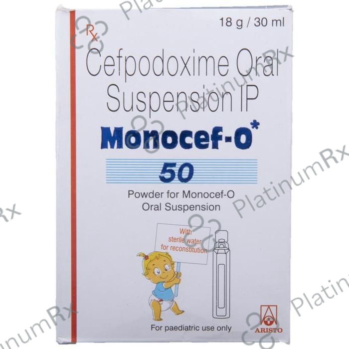 Monocef O 50mg Oral Suspension 30ml