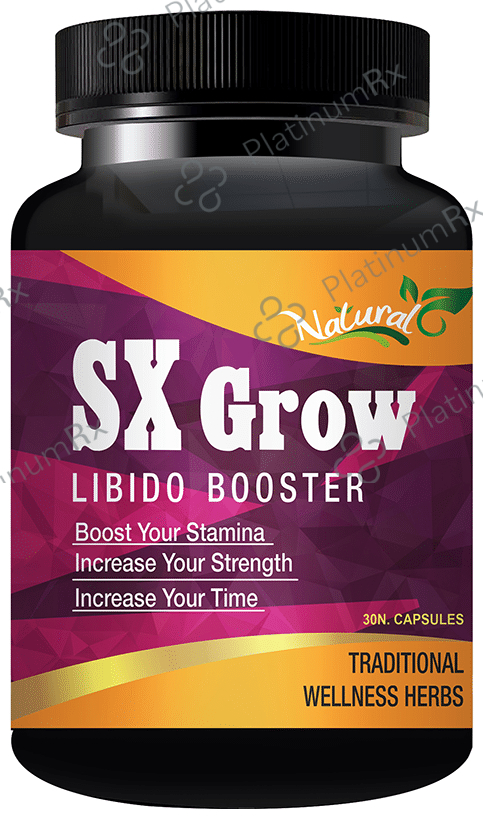 Natural SX Grow Libido Booster Capsule