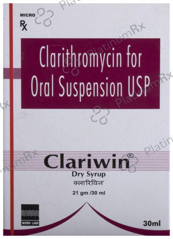 Clariwin 125mg Dry Syrup 30ml