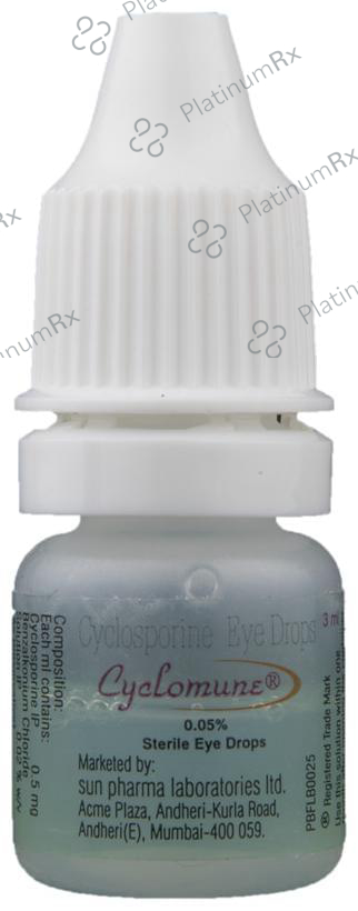 Cyclomune 0.05% Eye Drop 3ml