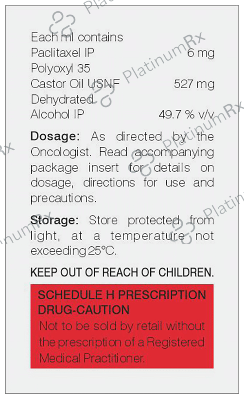 Pacliwel 30mg Injection