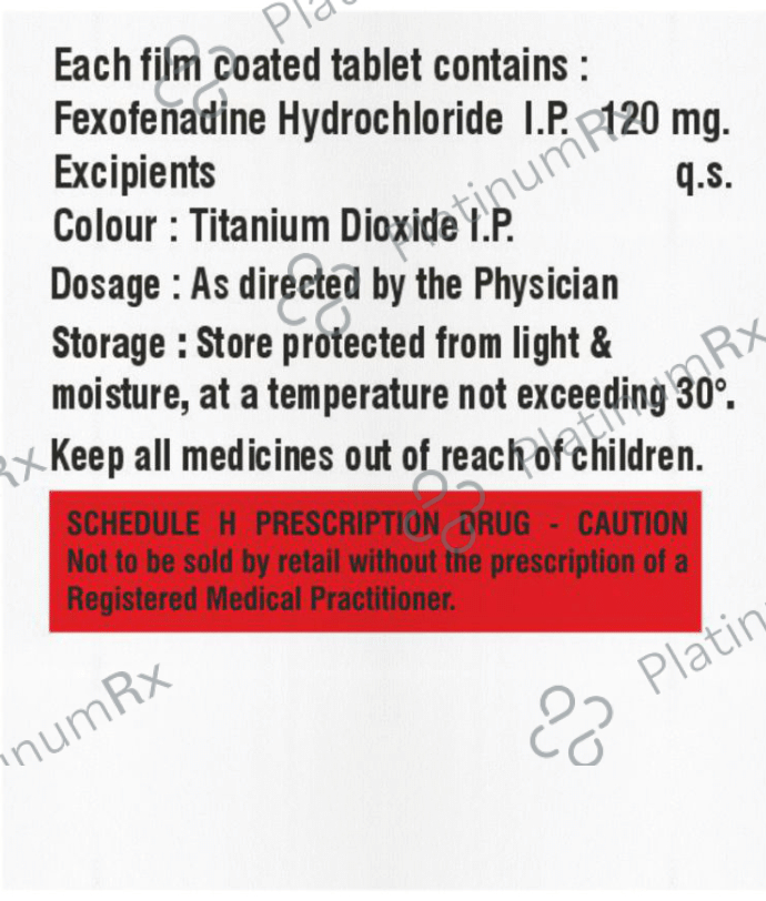Fexotwist 120 Tablet