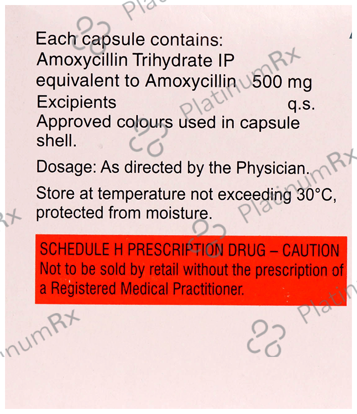 Mox 500mg Capsule 15s