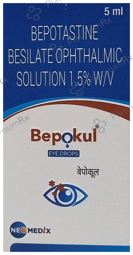 Bepokul 15% Eye Drop