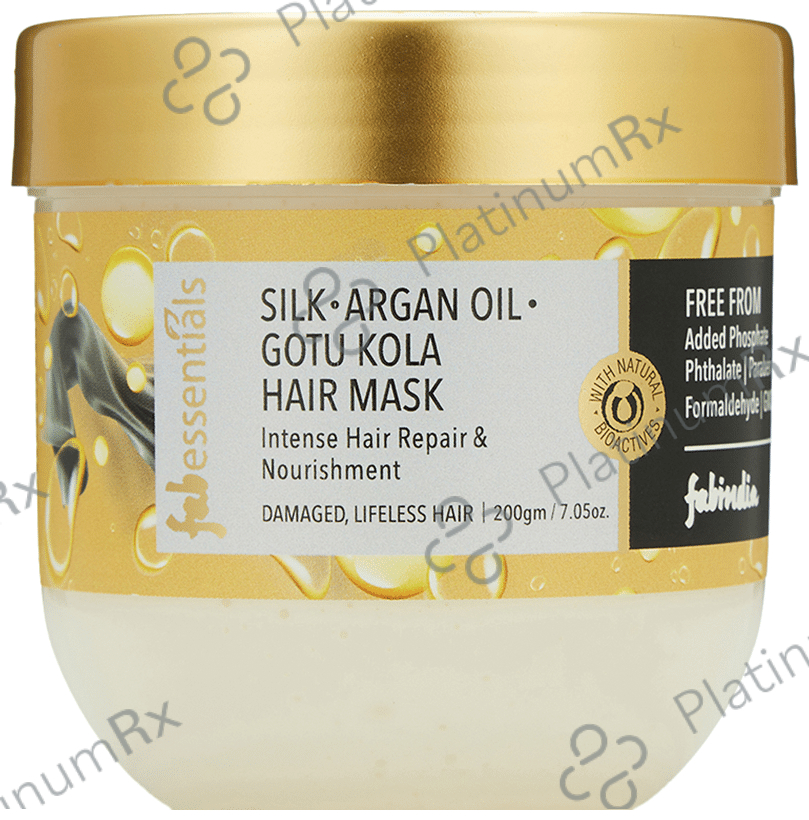 Fabessentials Silk, Argan Oil and Gotu Kola Hair Mask