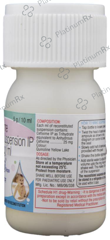 Zifi 25mg Oral Suspension 10ml