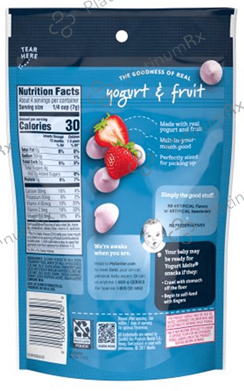 Gerber Yogurt Melts Strawberry