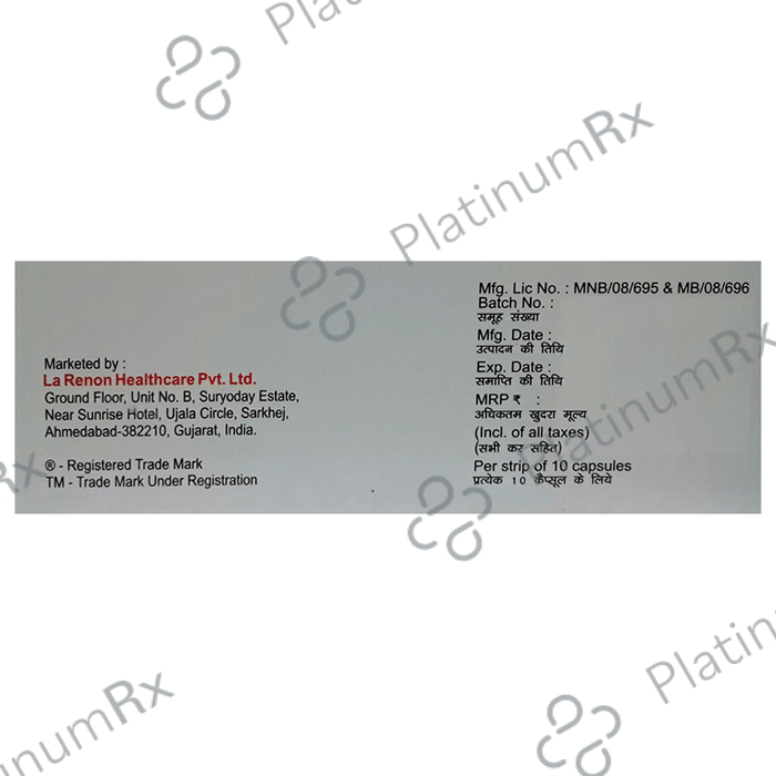 Esogress D 30/40mg Capsule SR 10s