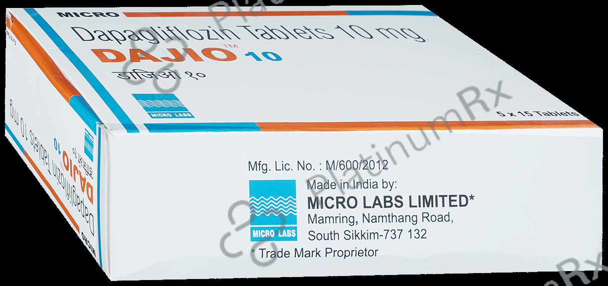 Dajio 10mg Tablet 15s