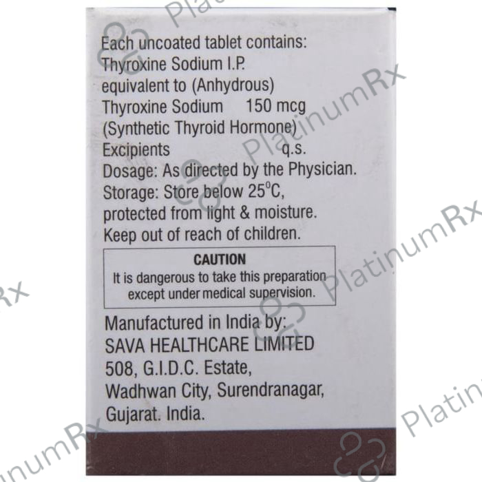 Thyrofit 150 Tablet 120 Tablet