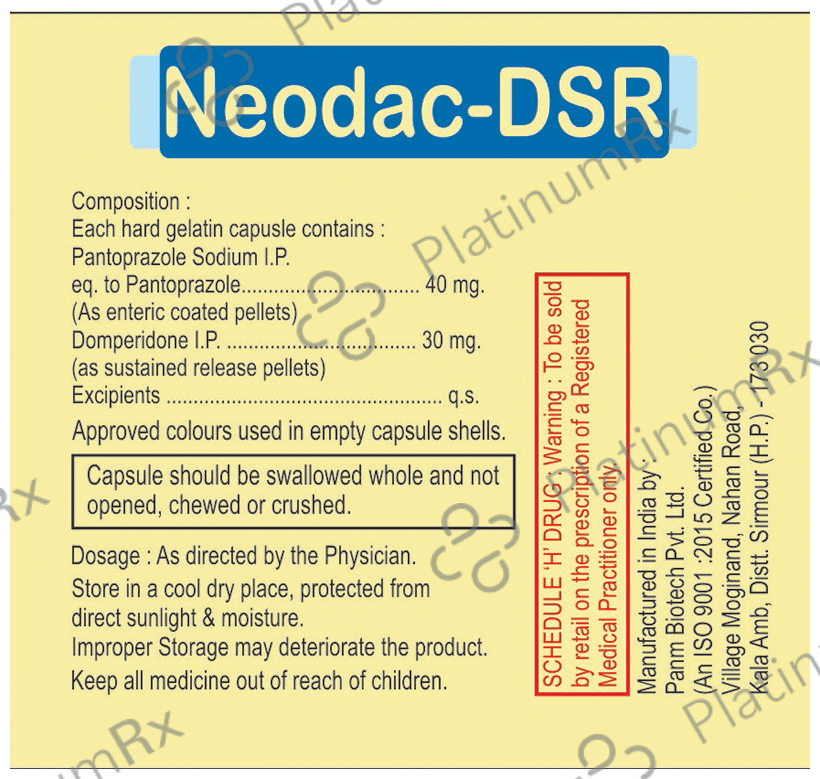 Neodac-DSR Capsule