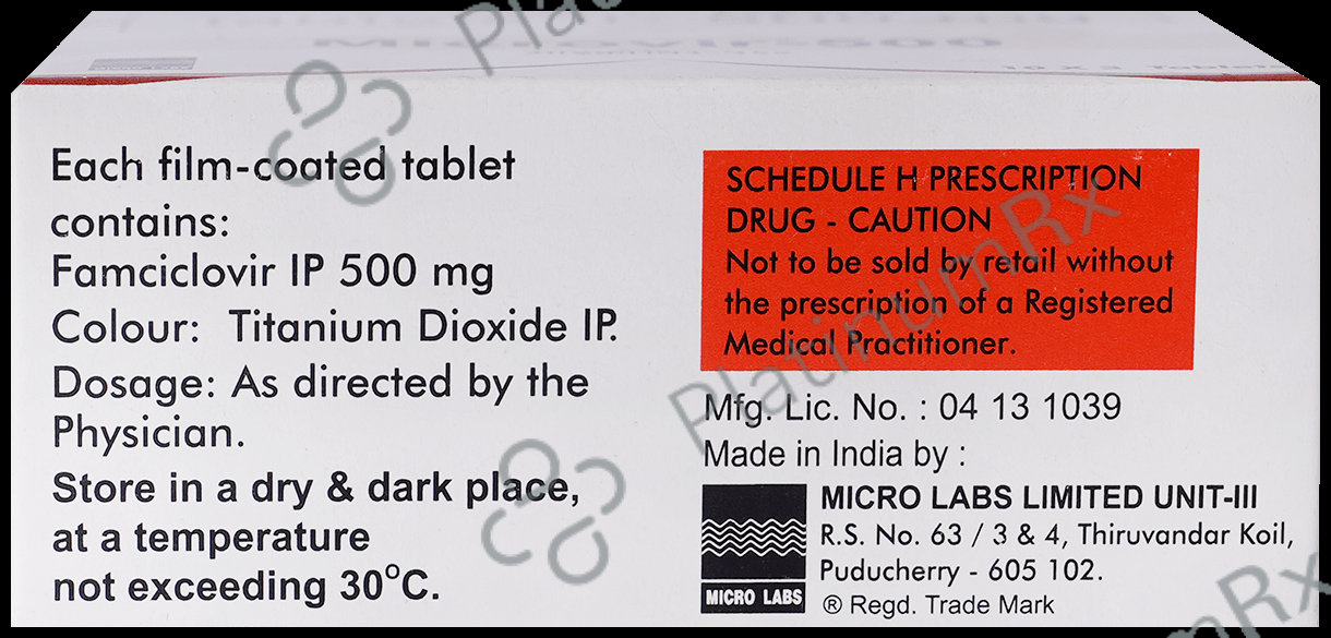 Microvir 500 Tablet