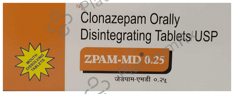 Zpam Beta 0.25mg/10mg Tablet