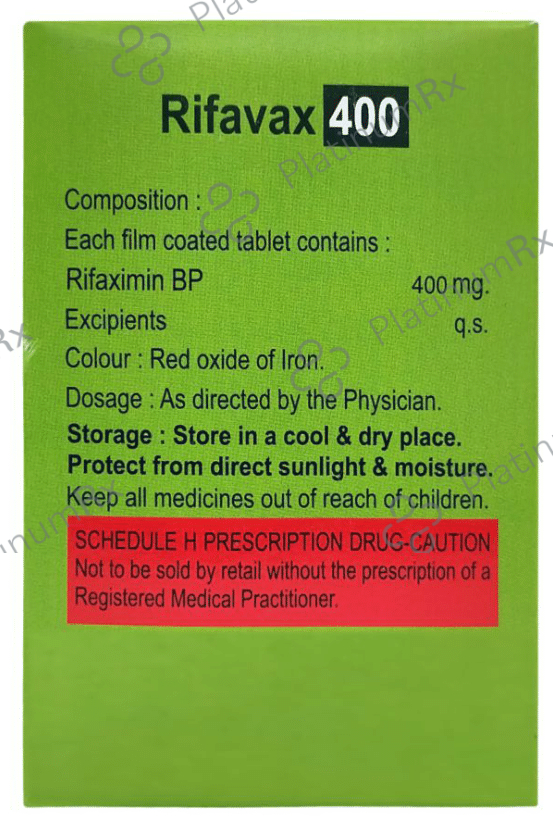 Rifavax 400mg Tablet