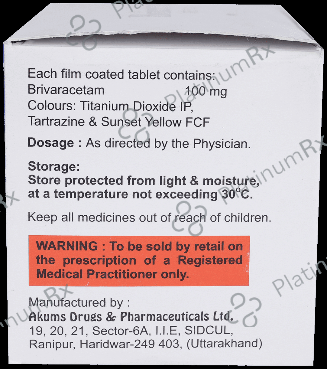 Bricet 100mg Tablet 10s