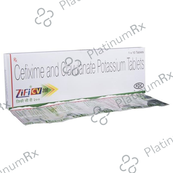 Zifi CV 200 200/125mg Tablet 10s