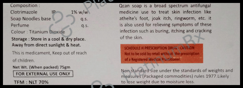 Qcan Anti Fungal Medicated Soap