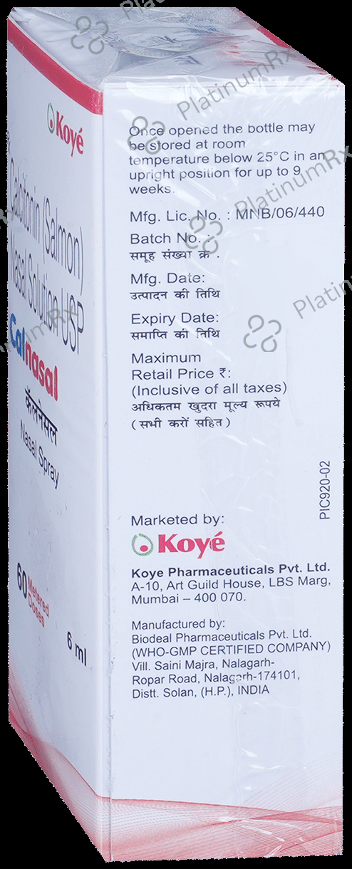 Calnasal Nasal Spray