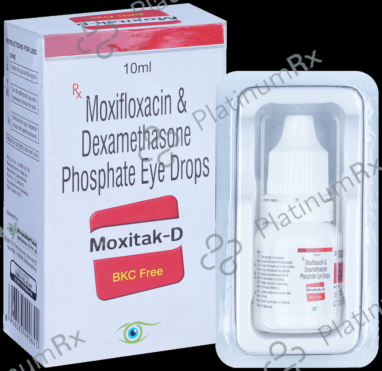 Moxitak D Eye Drop