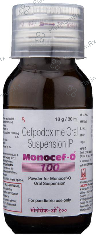 Monocef-O 100 Powder for Oral Suspension