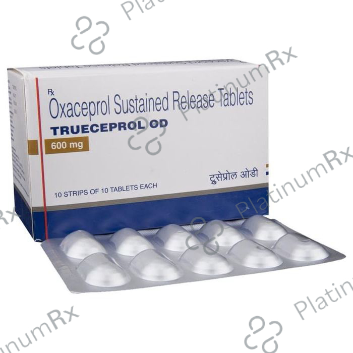 Trueceprol OD 600mg Tablet SR 10s