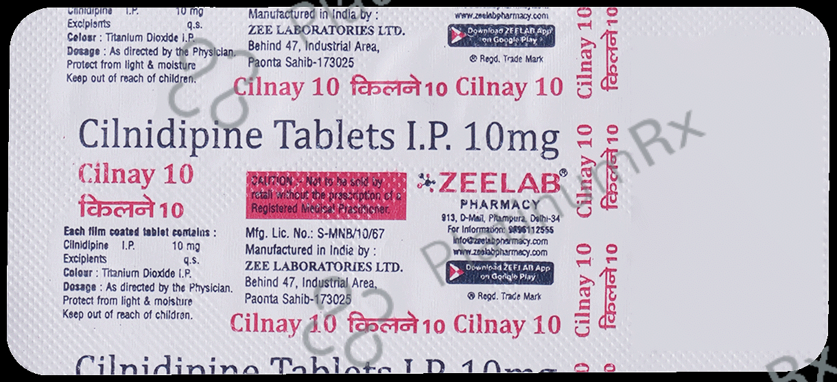Cilnay 10mg Tablet