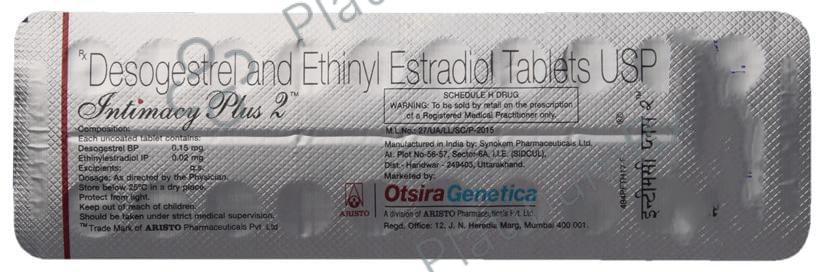 Intimacy Plus 2 0.15/0.02mg Tablet 21s