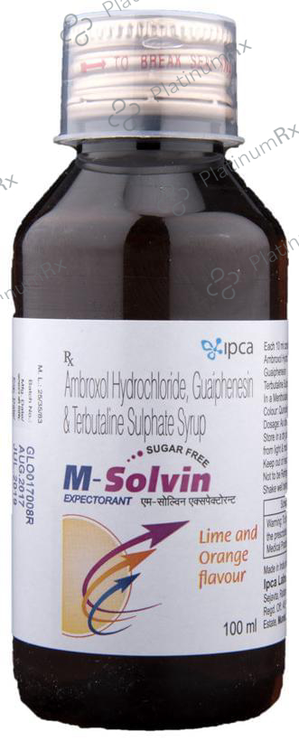 M Solvin 30/100/2.5mg Syrup 100ml