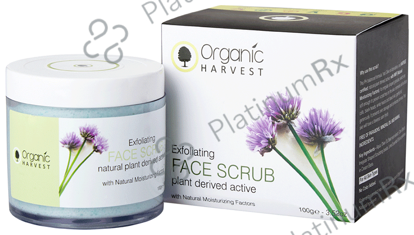 Organic Harvest Exfoliating Face Scrub 100 gm