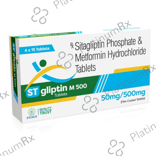 St Gliptin M 50/500mg Tablet 15s