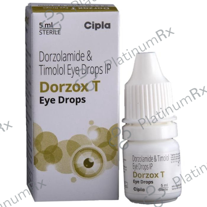 Dorzox T Eye Drop 5ml