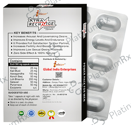 Inlazer Xtra Recharge Capsule
