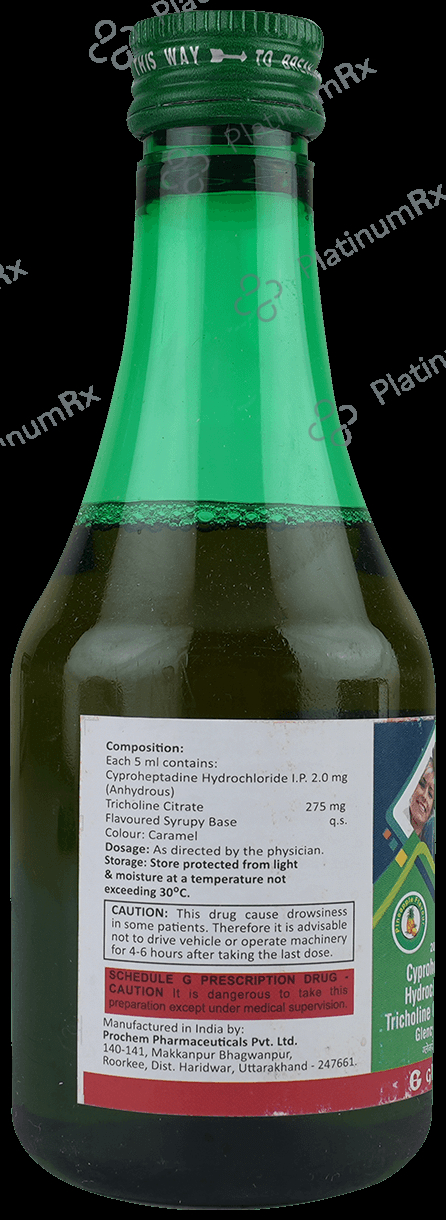 Glencyper Plus Syrup Pineapple