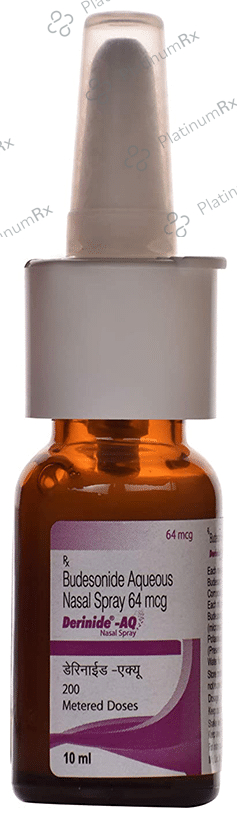 Derinide AQ 64mcg Nasal Spray 10ml