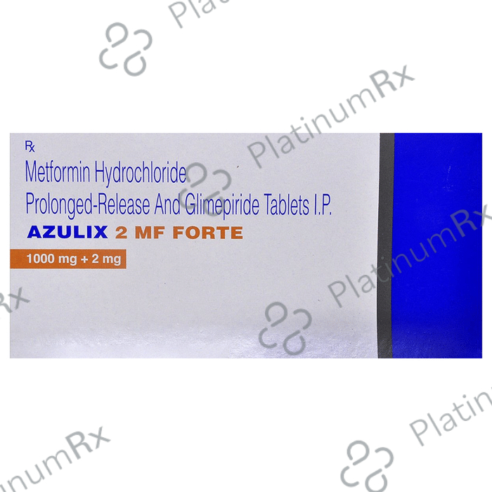 Azulix 2 MF Forte 2/1000mg Tablet PR 15s