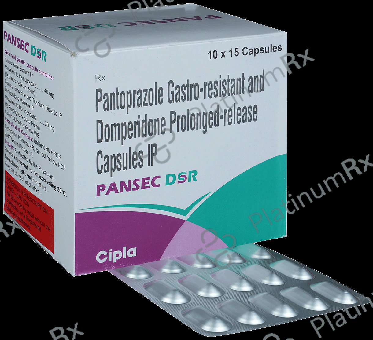 Pansec DSR 30/40mg Capsule PR 15s