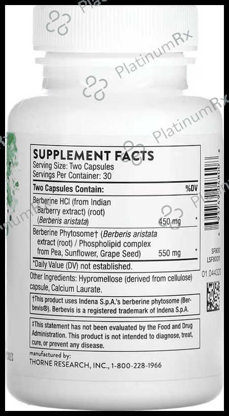 Thorne Berberine Capsule
