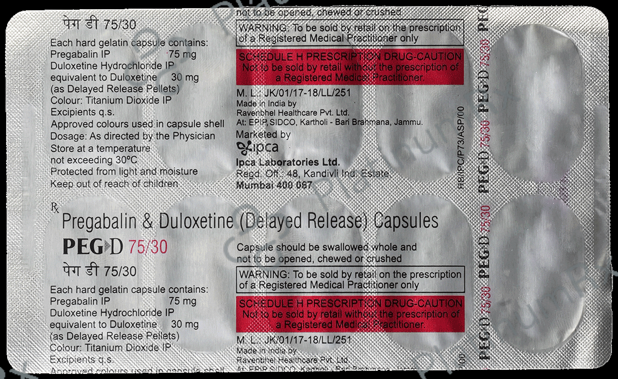 Peg D 75/30 Capsule DR