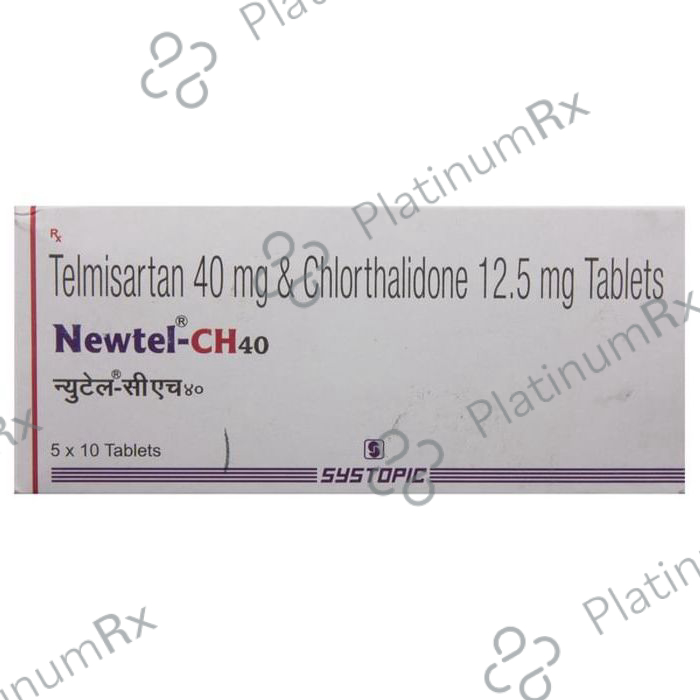 Newtel CH 40/12.5mg Tablet 10s
