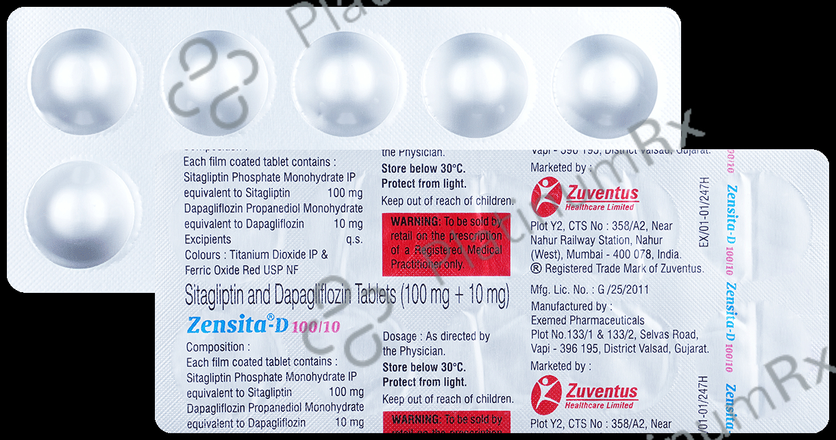 Zensita-D 100/10 Tablet