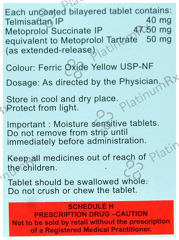 Macsart Beta 50/40mg Tablet ER 10s