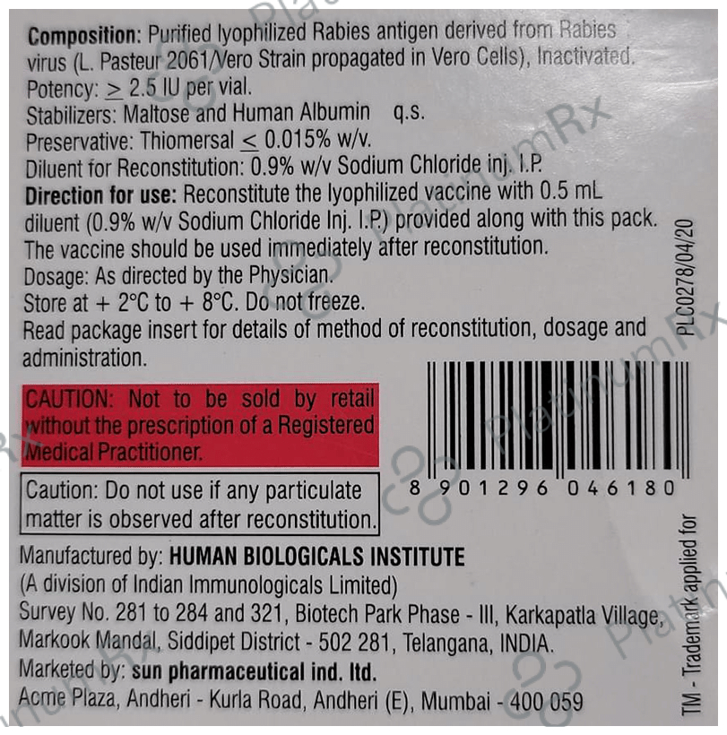 Xprab 150IU Vaccine